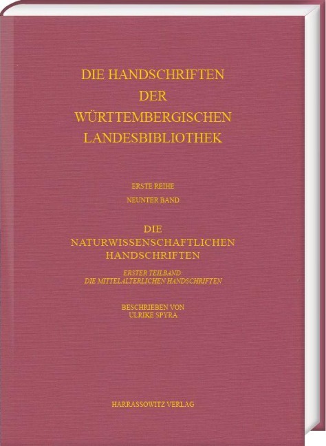 Die naturwissenschaftlichen Handschriften - 