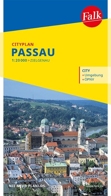 Falk Cityplan Passau 1:17.500 - 