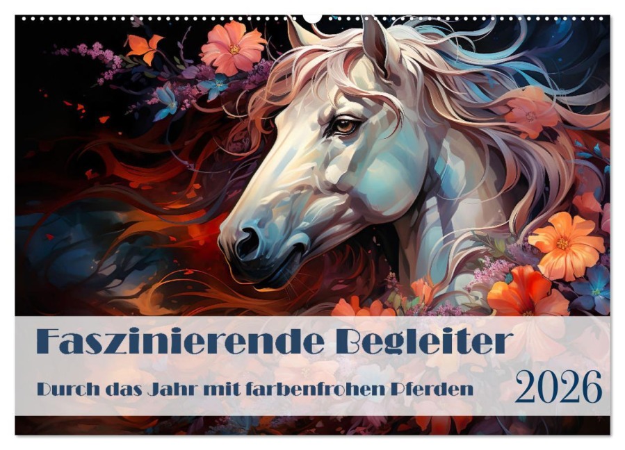 Faszinierende Begleiter (Wandkalender 2026 DIN A2 quer), CALVENDO Monatskalender - Ally Bee