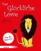 Cover-Bild zum Titel 'Der Glückliche Löwe (Pappbilderbuch)' von 'Louise Fatio'