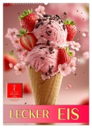 Lecker Eis (Wandkalender 2026 DIN A2 hoch), CALVENDO Monatskalender - Peter Roder