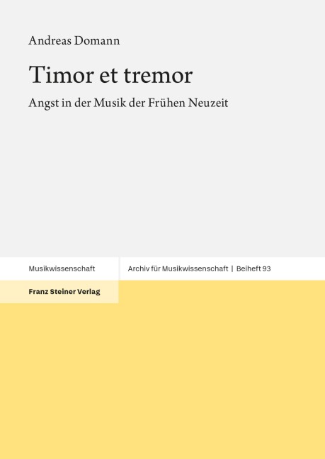 Timor et tremor - Andreas Domann