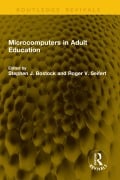 Cover-Bild zum Titel 'Microcomputers in Adult Education' von ''