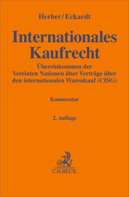 Internationales Kaufrecht - Rolf Herber, Tobias Eckardt