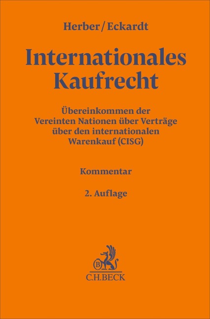 Internationales Kaufrecht - Rolf Herber, Beate Czerwenka, Tobias Eckardt