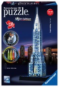 Chrysler Building bei Nacht.Night Edition 3-D Puzzle 216 Teile - 