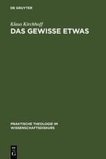 Das gewisse Etwas - Klaus Kirchhoff