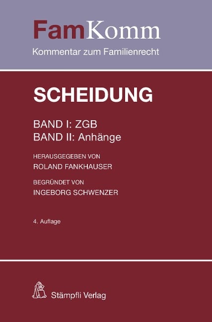 Scheidung - Aeschlimann Sabine, Bachofner Eva, Bähler Daniel, Bleichenbacher Viola