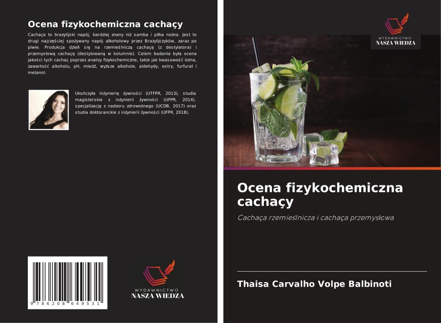 Ocena fizykochemiczna cachaçy - Thaisa Carvalho Volpe Balbinoti