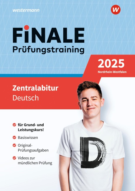 FiNALE Prüfungstraining Zentralabitur Nordrhein-Westfalen. Deutsch 2025 - Martin Kottkamp, Katrin Jacobs, Ina Rogge