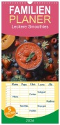 Familienplaner 2026 - Leckere Smoothies mit 5 Spalten (Wandkalender, 21 x 45 cm) CALVENDO - Steffen Gierok-Latniak
