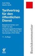 Cover-Bild zum Titel 'Tarifvertrag für den öffentlichen Dienst' von 'Axel Görg, Martin Guth'