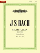 Cover-Bild zum Titel 'Suiten für Violoncello solo BWV 1007-1012 -Übertragung für Viola solo-' von 'Johann Sebastian Bach'