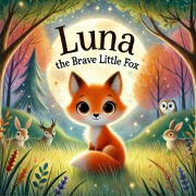 Cover-Bild zum Titel 'Lune the Brave Little Fox (Luna the Fox, #1)' von 'Sheppard'
