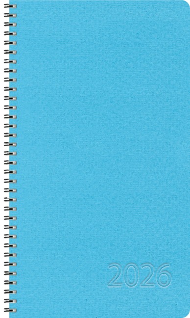 Taschenkalender Wochentimer Small Blau 2026 - 
