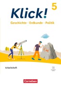 Cover-Bild zum Titel 'Klick! - Fächerübergreifendes Lehrwerk für Lernende mit Förderbedarf - Geschichte Politik Geographie - Fachhefte für alle Bundesländer - Ausgabe ab 2024 - 5. Schuljahr' von 'Andrea Richardy, Christine Fink, Oliver Fink, Wolfgang Humann, Philipp Ockenfels-Rudies'