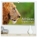 Afrikas Raubkatzen in eindrucksvollen Portraits (hochwertiger Premium Wandkalender 2024 DIN A2 quer), Kunstdruck in Hochglanz - Gerd-Uwe Neukamp