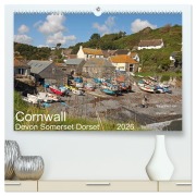 Cover-Bild zum Titel 'Cornwall - Devon Somerset Dorset (hochwertiger Premium Wandkalender 2026 DIN A2 quer), Kunstdruck in Hochglanz' von 'www. MatthiasHanke. de www. MatthiasHanke. de'