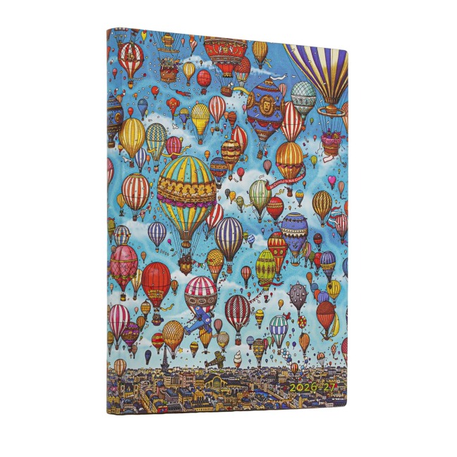 18-Monatskalender 2026-2027 Festival der Ballons Midi Horizontal - 