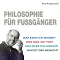 Cover-Bild zum Titel 'Philosophie für Fußgänger' von 'Harald Lesch'