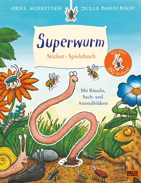 Superwurm. Sticker-Spielebuch - Axel Scheffler, Julia Donaldson