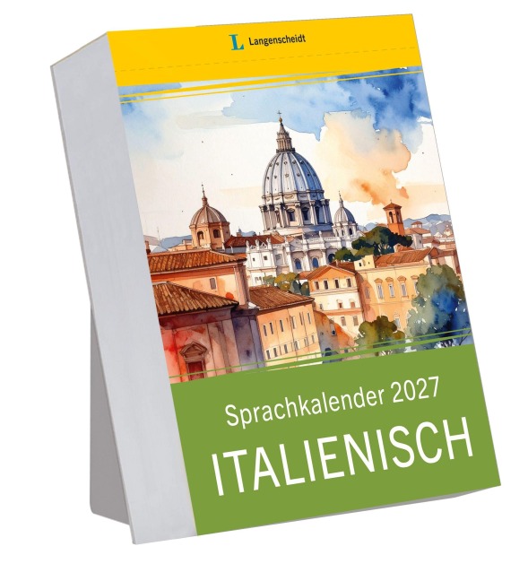 Langenscheidt Sprachkalender Italienisch 2027 - 