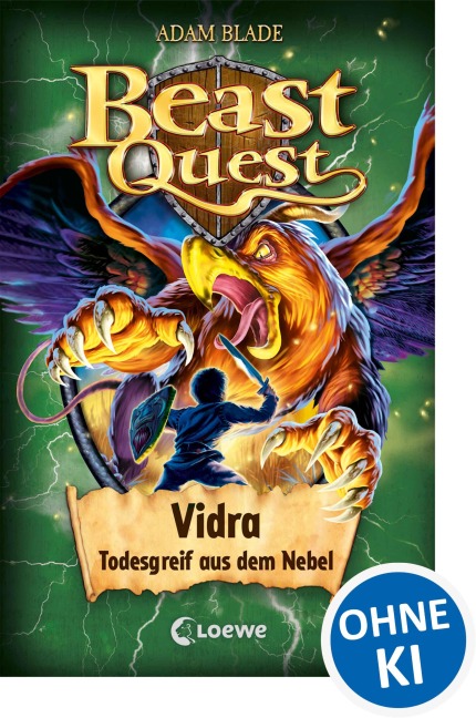 Beast Quest (Band 70) - Vidra, Todesgreif aus dem Nebel - Adam Blade