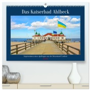 Cover-Bild zum Titel 'Das Kaiserbad Ahlbeck - Augenblicke eines Apriltages von der Ostseeinsel Usedom (hochwertiger Premium Wandkalender 2026 DIN A2 quer), Kunstdruck in Hochglanz' von 'Holger Felix'