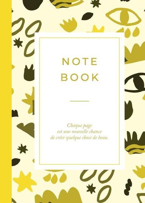 Carnet motifs Jaune - Hello Editions
