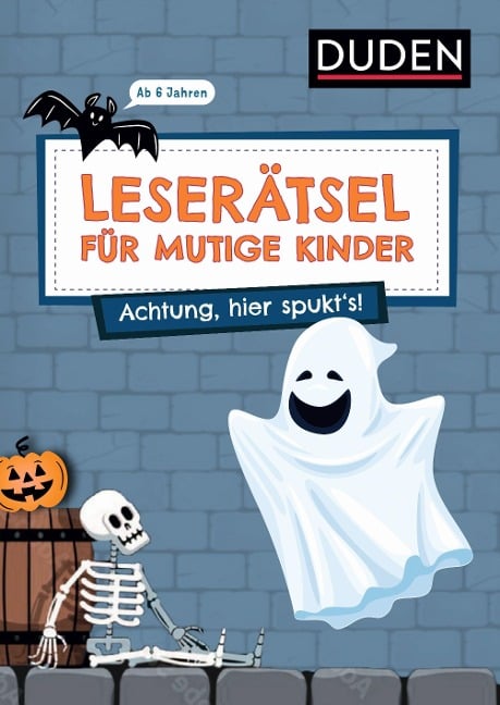 Leserätsel für mutige Kinder - Achtung, hier spukt's! - ab 6 Jahren - Ulrike Rogler, Janine Eck