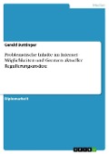 Cover-Bild zum Titel 'Problematische Inhalte im Internet - Möglichkeiten und Grenzen aktueller Regulierungsansätze' von 'Gerald Buttinger'