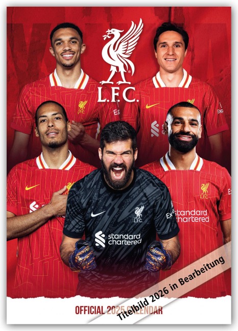 Liverpool FC 2026 - A3-Posterkalender - Danilo