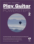 Cover-Bild zum Titel 'Play Guitar Powersteps 2' von 'Michael Langer, Ferdinand Neges'