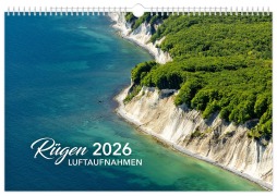 Cover-Bild zum Titel 'Kalender Rügen Luftaufnahmen 2026' von 'Peter Schubert'