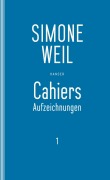 Cover-Bild zum Titel 'Cahiers 1' von 'Simone Weil'
