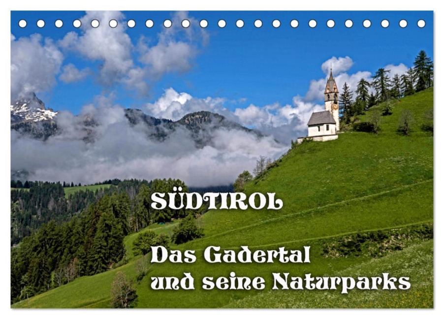 Südtirol - Das Gadertal und seine Naturparks (Tischkalender 2026 DIN A5 quer), CALVENDO Monatskalender - Heinz Neurohr