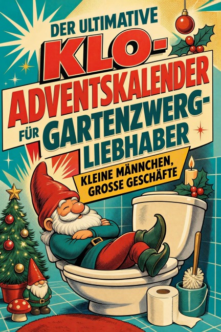 Der ultimative Klo-Adventskalender für Gartenzwerg-Liebhaber - Louis Kaiser