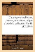 Cover-Bild zum Titel 'Catalogue de Tableaux, Pastels, Miniatures, Objets d'Art Et d'Ameublement de l'Orient' von 'Haro'