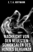 Cover-Bild zum Titel 'Nachricht von den neuesten Schicksalen des Hundes Berganza' von 'E. T. A. Hoffmann'