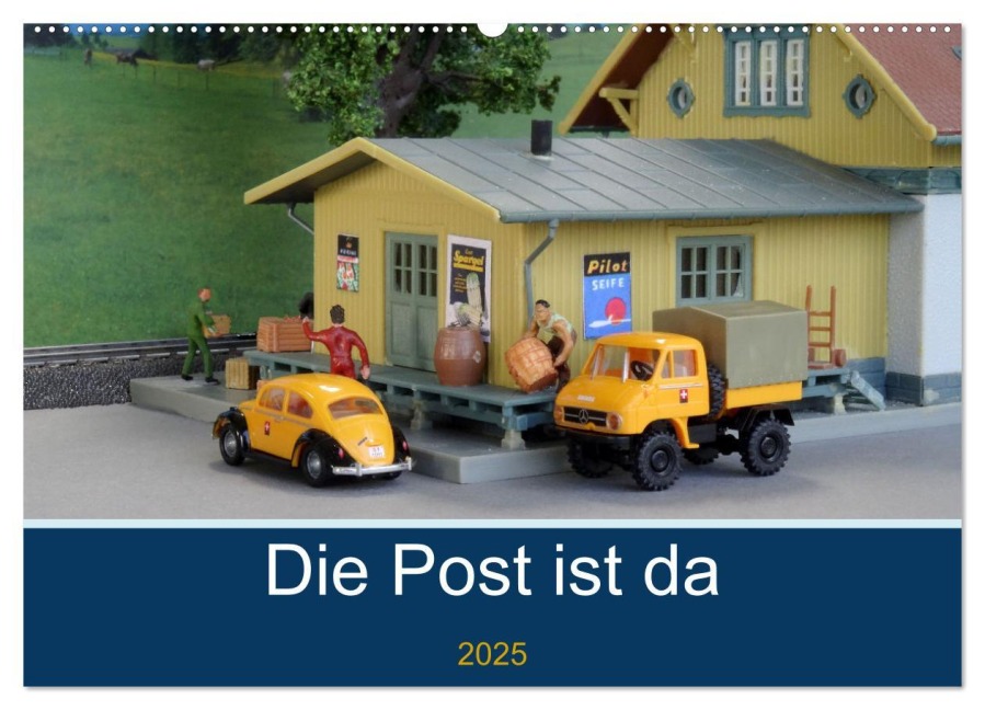 Die Post ist da (Wandkalender 2025 DIN A2 quer), CALVENDO Monatskalender - Klaus-Peter Huschka