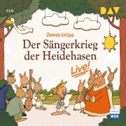 Cover-Bild zum Titel 'Der Sängerkrieg der Heidehasen ¿ Live!' von 'James Krüss, WDR Rundfunkchor Köln'