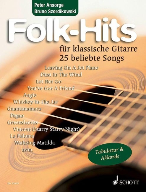 Folk-Hits für Gitarre - 