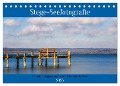 Stege - Seefotografie (Tischkalender 2025 DIN A5 quer), CALVENDO Monatskalender - Thomas Rosier (Videografic)