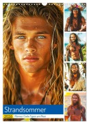 Strandsommer. Männer. Coole Typen am Meer (Wandkalender 2026 DIN A3 hoch), CALVENDO Monatskalender - Rose Hurley