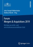 Cover-Bild zum Titel 'Forum Mergers & Acquisitions 2019' von ''