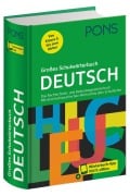 Cover-Bild zum Titel 'PONS Großes Schulwörterbuch Deutsch' von ''