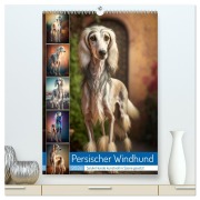 Cover-Bild zum Titel 'Persischer Windhund (hochwertiger Premium Wandkalender 2026 DIN A2 hoch), Kunstdruck in Hochglanz' von 'Steffen Gierok-Latniak'