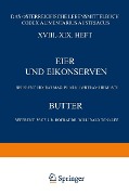 Cover-Bild zum Titel 'Eier und Eikonserven' von 'Bertram Hiemesch, Willibald Winkler'