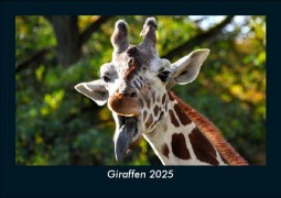 Cover-Bild zum Titel 'Giraffen 2025 Fotokalender DIN A5' von 'Tobias Becker'