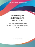 Cover-Bild zum Titel 'Aenmerckelycke Historische Reys-Beschryvinge' von 'Louis Hennepin'